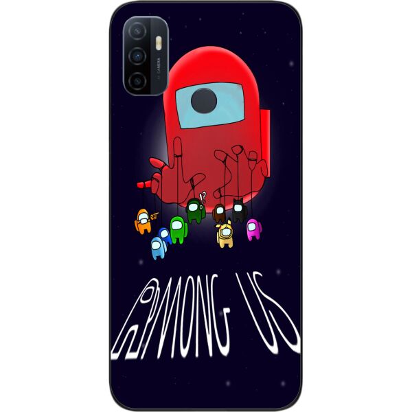 

Силиконовый чехол SMTT для OPPO A53 с картинкой Among us Марионетки