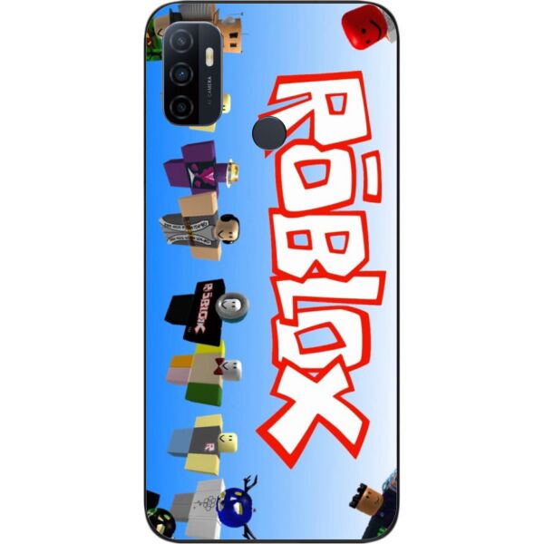 

Силиконовый чехол SMTT для OPPO A53 с картинкой Игры Roblox