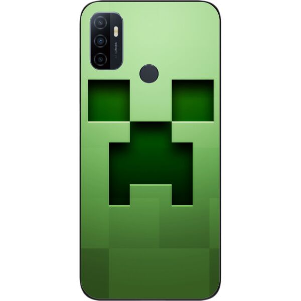 

Силиконовый чехол SMTT для OPPO A53 с картинкой Игры Майнкрафт скин