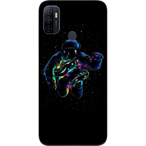

Чехол силиконовый SMTT для OPPO A53 с картинкой В космосе