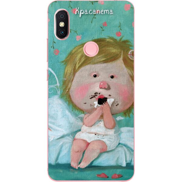 

Чехол силиконовый Casemarket с картинкой для Xiaomi Redmi S2 Красапета