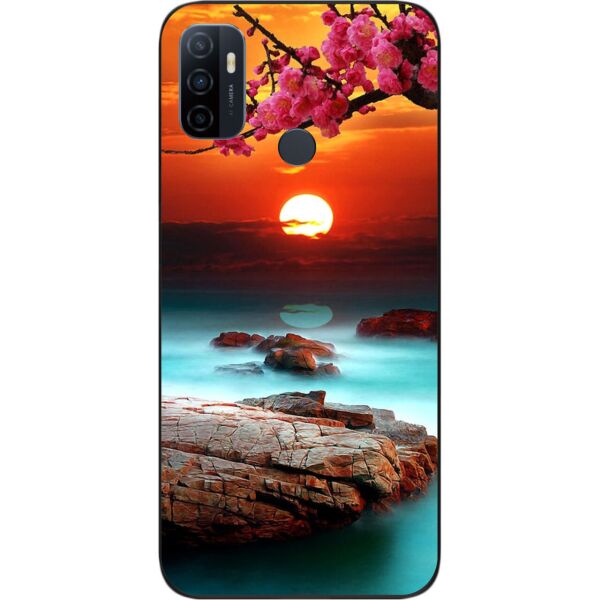 

Оригинальный силиконовый чехол SMTT для OPPO A53 с картинкой Красивый закат