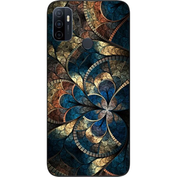 

Оригинальный силиконовый чехол SMTT для OPPO A53 с картинкой Узор