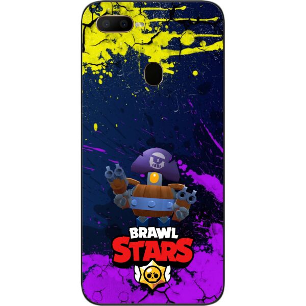 

Силиконовый чехол SMTT для OPPO A12 с картинкой Бравл Старс герой Деррил