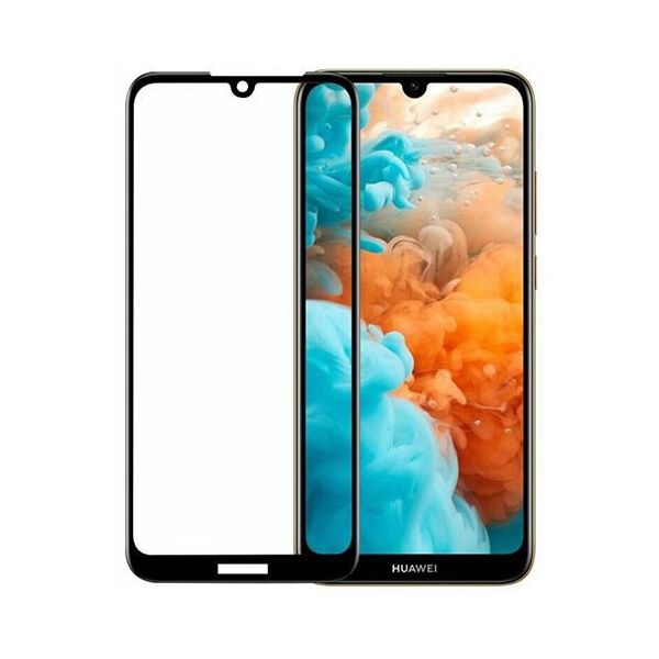 

Захисне скло Glass 6D Full Glue для Huawei Y6 2019 (MRD-LX1) (Чорний)