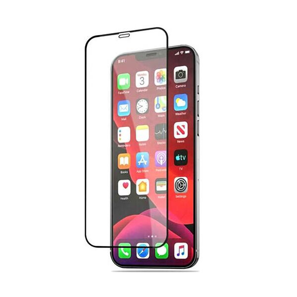 

Захисне скло Glass Full Glue для Apple iPhone 12 Pro Max (Чорний)