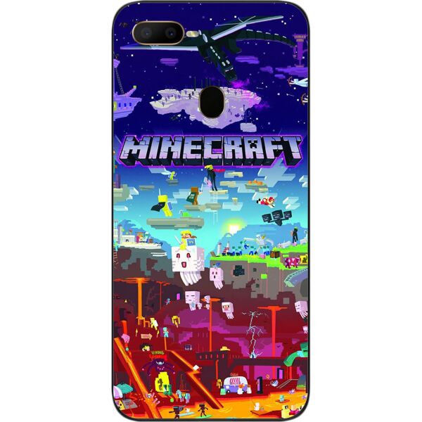 

Силиконовый чехол SMTT для OPPO A12 с картинкой Игры Minecraft