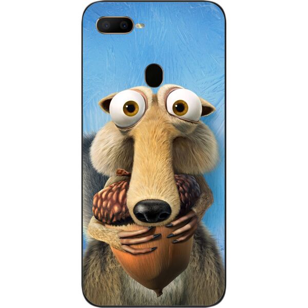 

Чехол силиконовый SMTT для OPPO A12 с картинкой Белка