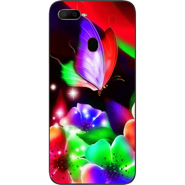

Чехол силиконовый SMTT для OPPO A12 с картинкой Яркая бабочка