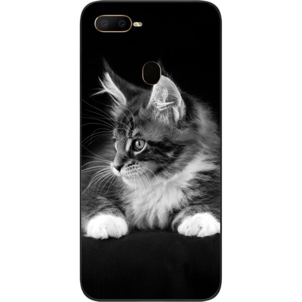 

Силиконовый чехол SMTT для OPPO A12 с картинкой Котенок