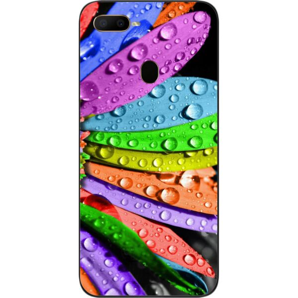 

Силиконовый чехол SMTT для OPPO A12 с картинкой Яркий цветок