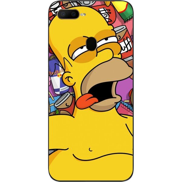 

Силиконовый бампер SMTT для OPPO A12 с изображением Гомер