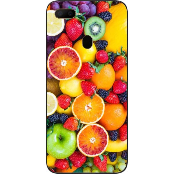 

Силиконовый бампер SMTT для OPPO A12 с изображением Фрукты