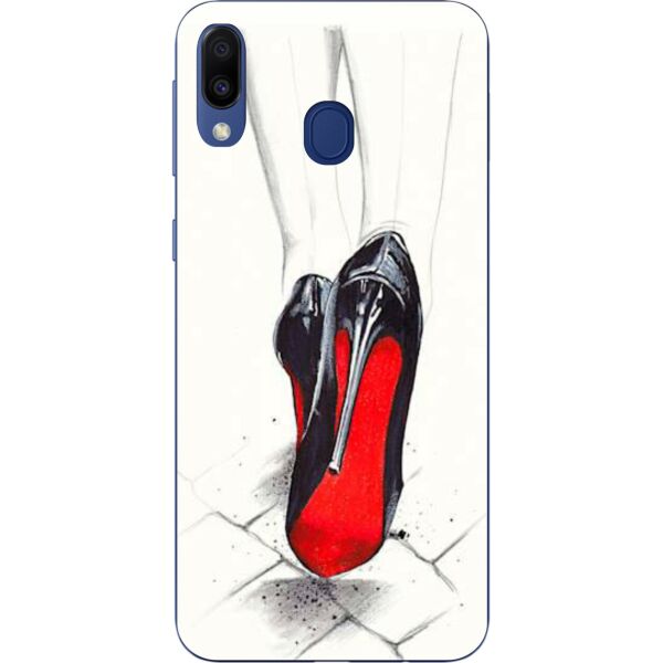 

Бампер силиконовый чехол Casemarket с картинкой для Samsung Galaxy A30 Туфельки