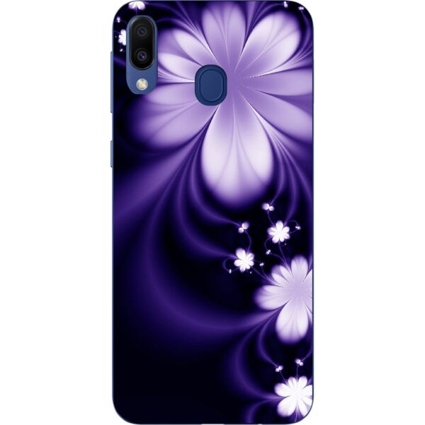 

Бампер силиконовый чехол Casemarket с картинкой для Samsung Galaxy A30 Узор цветы