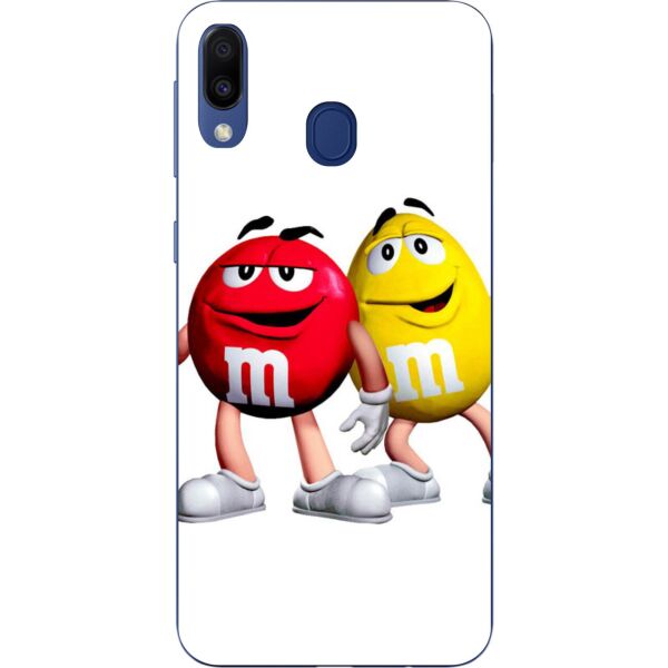 

Силиконовый бампер Casemarket с изображением для Samsung Galaxy A30 Парочка MM