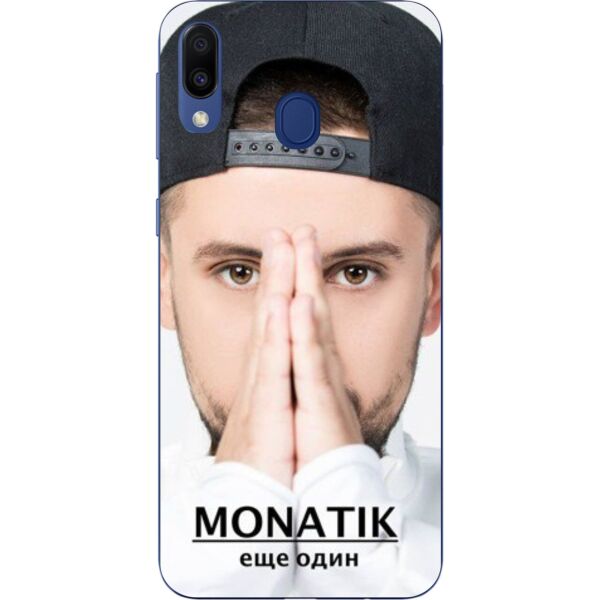 

Силиконовый бампер Casemarket с изображением для Samsung Galaxy A30 Монатик