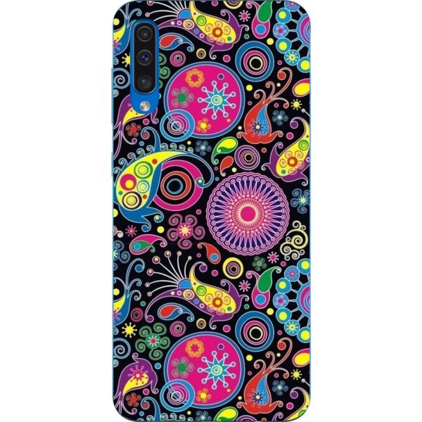 

Чехол силиконовый Casemarket с картинкой для Samsung A50 Galaxy A505 2019 Узоры