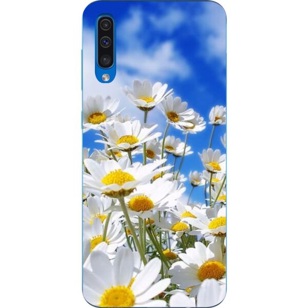 

Чехол силиконовый Casemarket с картинкой для Samsung A50 Galaxy A505 2019 Ромашки
