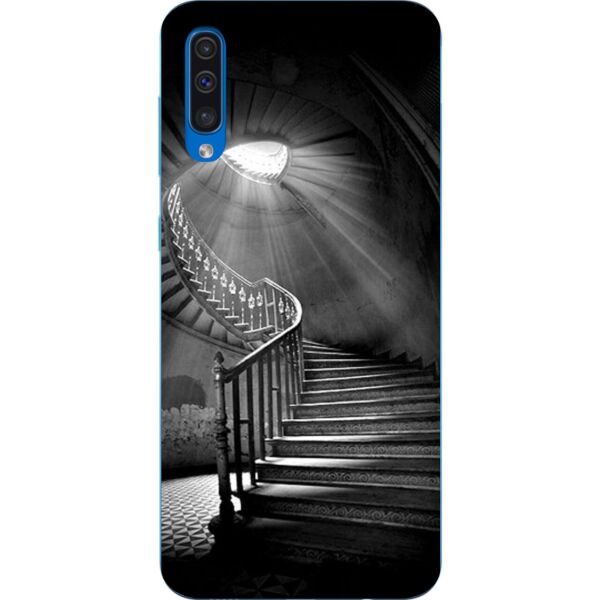 

Чехол Casemarket с картинкой силиконовый для Samsung A50 Galaxy A505 2019 Лестница