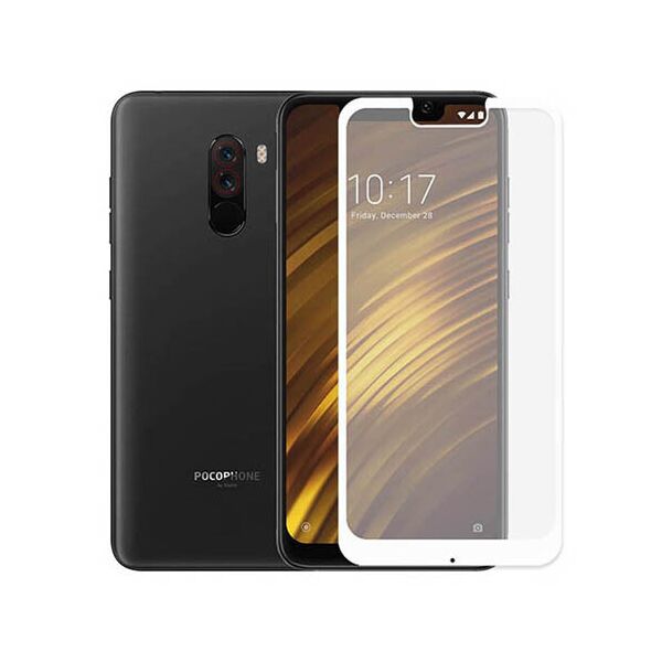 

Захисне скло Glass 5D Premium для Xiaomi Pocophone F1 (Білий)