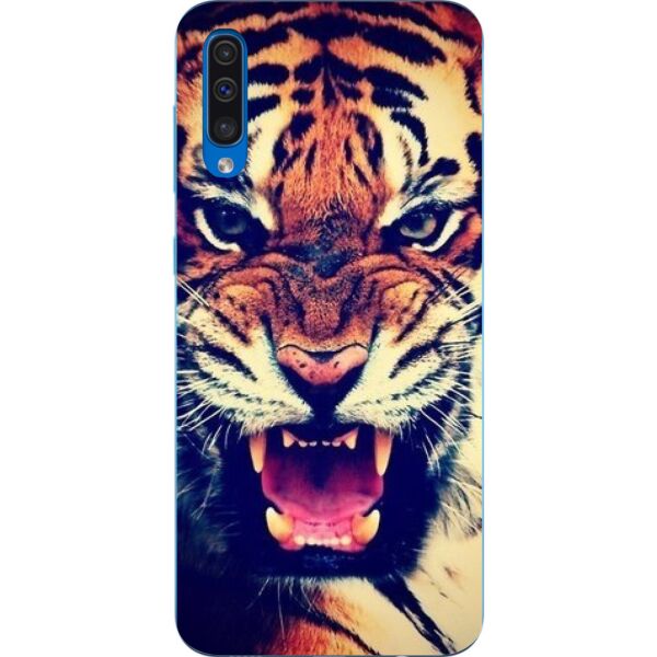 

Оригинальный силиконовый бампер чехол Casemarket для Samsung A50 Galaxy A505 2019 Ярость