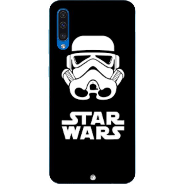 

Оригинальный силиконовый бампер чехол Casemarket для Samsung A50 Galaxy A505 2019 Star Wars