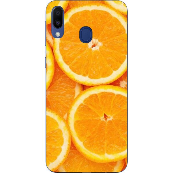 

Чехол силиконовый Casemarket с картинкой для Samsung M20 2019 Galaxy M205f Апельсин