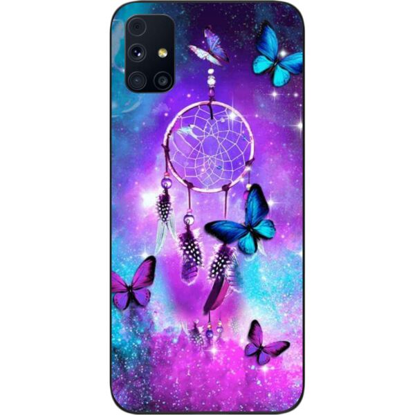 

Чехол силиконовый SMTT для Samsung M31s Galaxy M317F с картинкой Бабочки и оберег