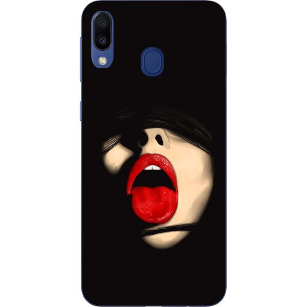 

Чехол с картинкой Casemarket силиконовый для Samsung M20 2019 Galaxy M205f Губы