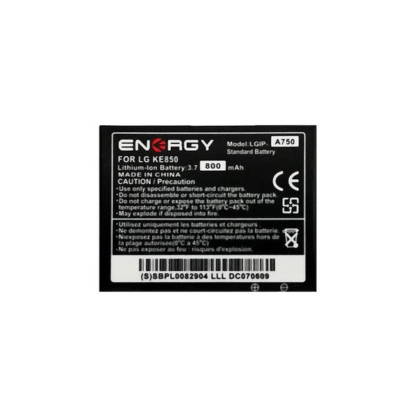

Акумулятор iEnergy для LG KE850