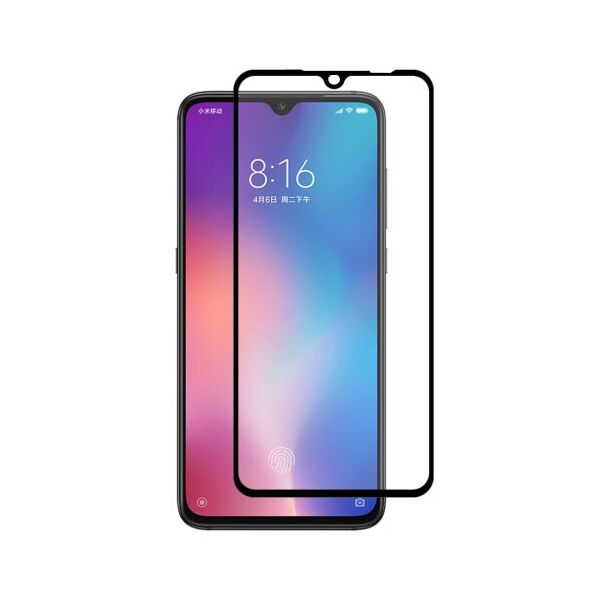

Захисне скло Glass 5D Premium для Xiaomi Mi 9 (Чорний)