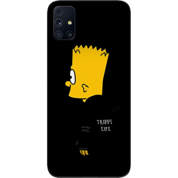 

Силиконовый бампер SMTT для Samsung M31s Galaxy M317F с изображением Симпсон
