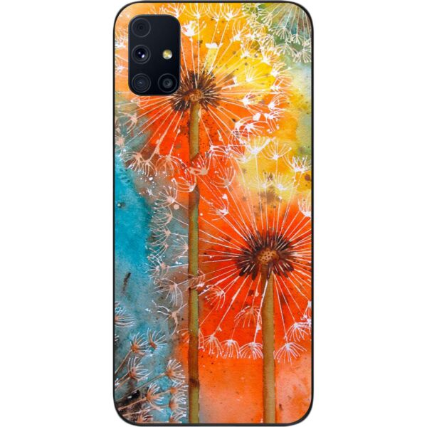 

Силиконовый бампер SMTT для Samsung M31s Galaxy M317F с изображением Одуванчики