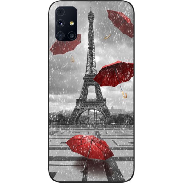 

Оригинальный силиконовый чехол SMTT для Samsung M31s Galaxy M317F с картинкой Париж