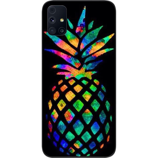 

Оригинальный чехол SMTT для Samsung M31s Galaxy M317F с картинкой Ананас