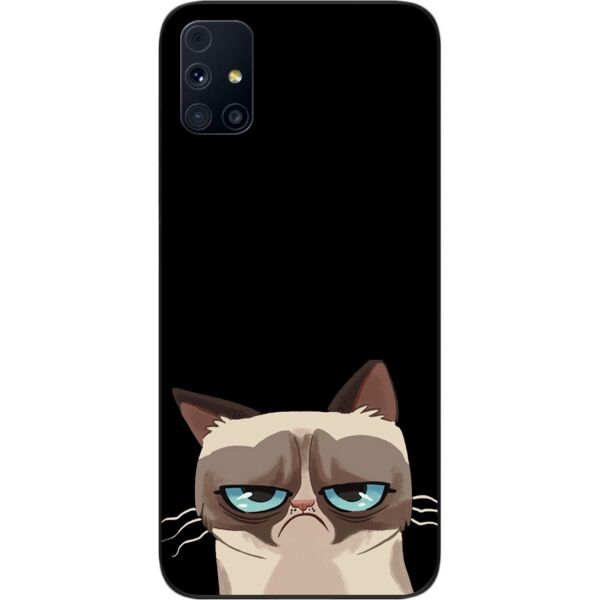 

Чехол силиконовый SMTT для Samsung M31s Galaxy M317F с картинкой Котяра