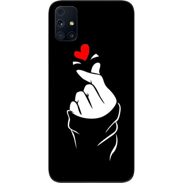 

Чехол силиконовый SMTT для Samsung M31s Galaxy M317F с картинкой Рука