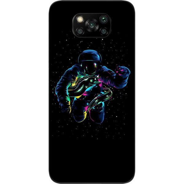 

Чехол силиконовый SMTT для Xiaomi Poco X3 с картинкой В космосе