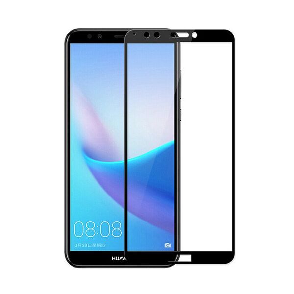 

Захисне скло Glass Full Glue для Huawei Y9 2018 (FLA-LX1) (Чорний)