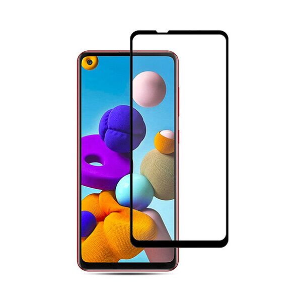 

Захисне скло Glass 5D Premium для Samsung A217 Galaxy A21s (Чорний)