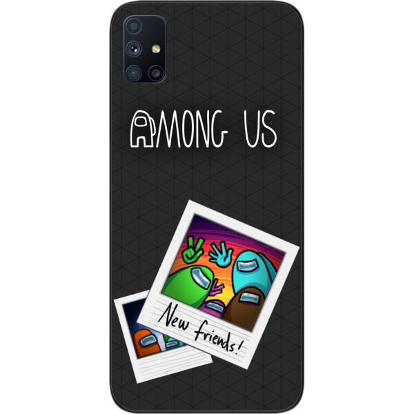 

Силиконовый чехол SMTT для Samsung M51 Galaxy M515F с картинкой Among us Друзья
