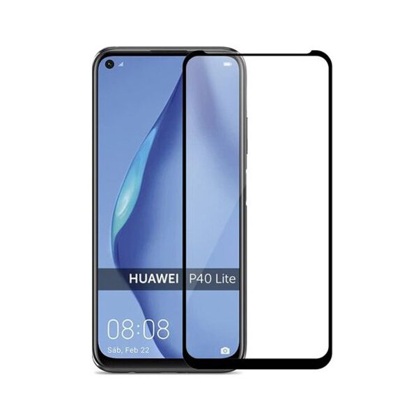 

Захисне скло Glass Full Glue для Huawei P40 Lite (JNY-LX1) (Чорний)