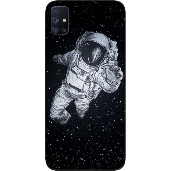 

Чехол силиконовый SMTT для Samsung M51 Galaxy M515F с картинкой Космонавт