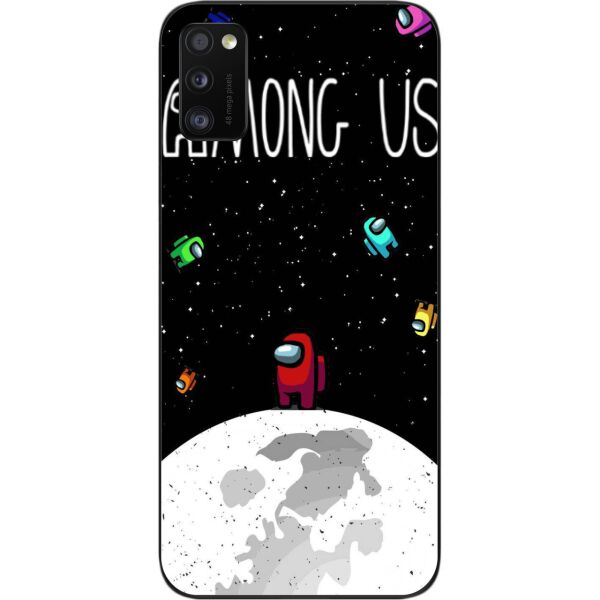 

Силиконовый чехол SMTT для Samsung A41 Galaxy A415F с картинкой Among us На луне