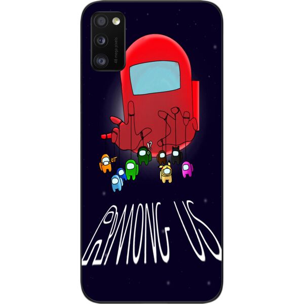 

Силиконовый чехол SMTT для Samsung A41 Galaxy A415F с картинкой Among us Марионетки