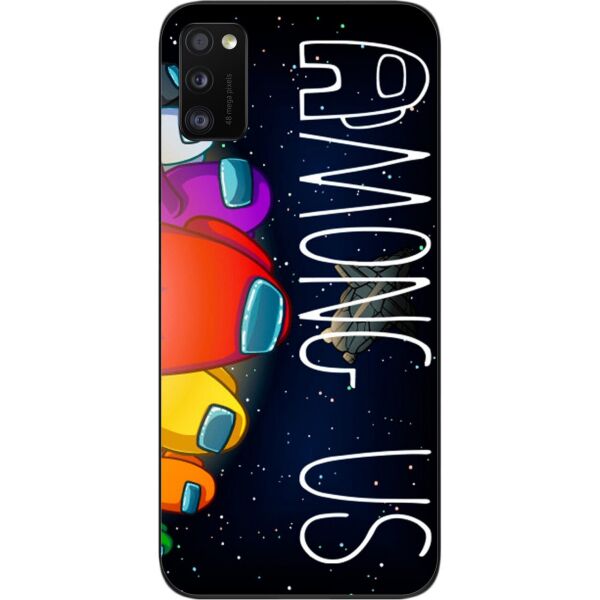 

Силиконовый чехол SMTT для Samsung A41 Galaxy A415F с картинкой Among us Среди нас