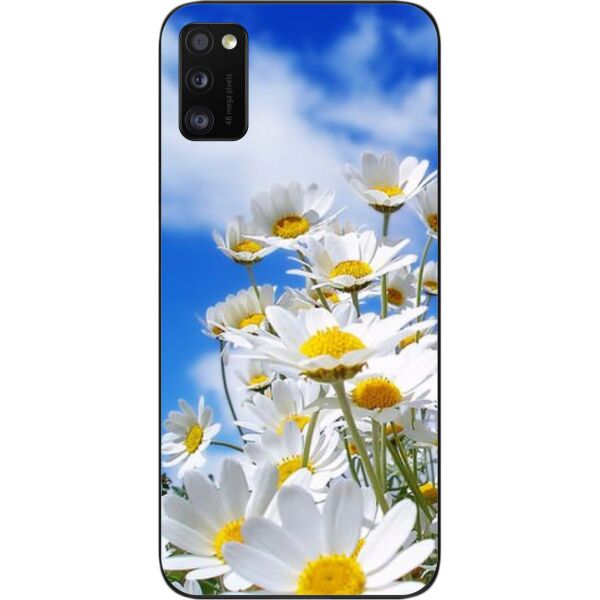 

Бампер силиконовый SMTT для Samsung A41 Galaxy A415F с рисунком Ромашки
