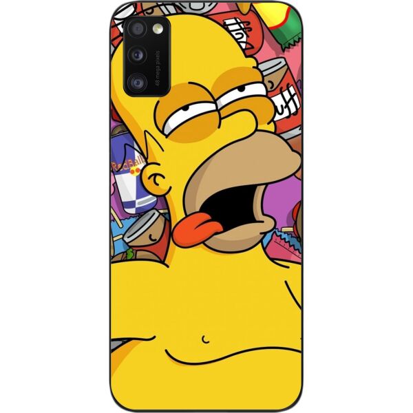 

Силиконовый бампер SMTT для Samsung A41 Galaxy A415F с изображением Гомер