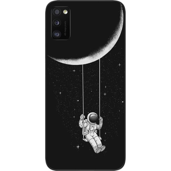 

Силиконовый бампер SMTT для Samsung A41 Galaxy A415F с изображением Лунные качели